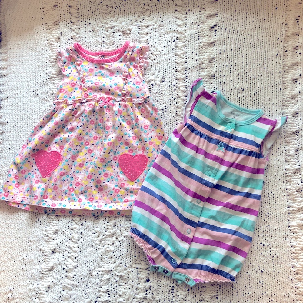 Carters baby girl outfits
